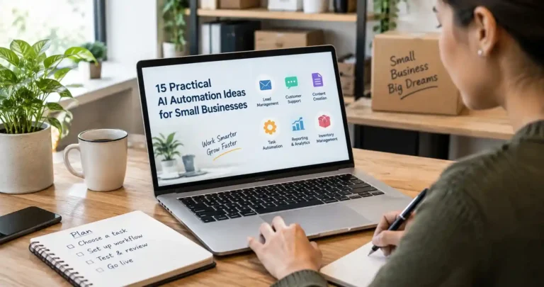 15 Practical AI Automation Ideas for Small Businesses