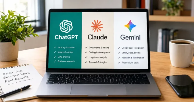 ChatGPT vs Claude vs Gemini for Business: My Practical Comparison