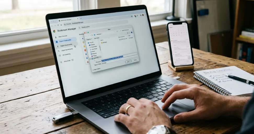 How to Export Bookmarks from Chrome and Keep a Reliable Backup