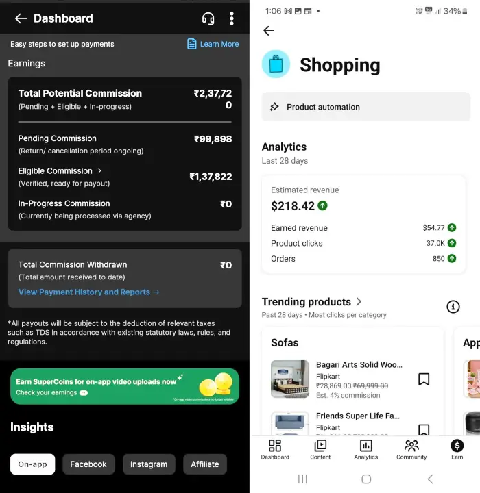 My affiliate marketing experience on Facebook and YouTube