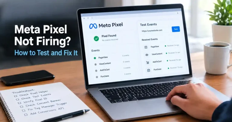 Meta Pixel Not Firing? How to Test and Fix It